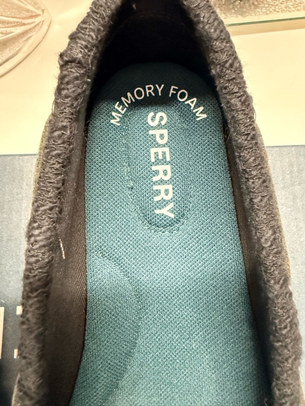 Angelfish Eye Boat Shoe - Slub Black - 36 / 6W Memory Foam - Picture 3 of 4